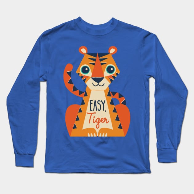 Easy Tiger 3 Long Sleeve T-Shirt by equatorial porkchop